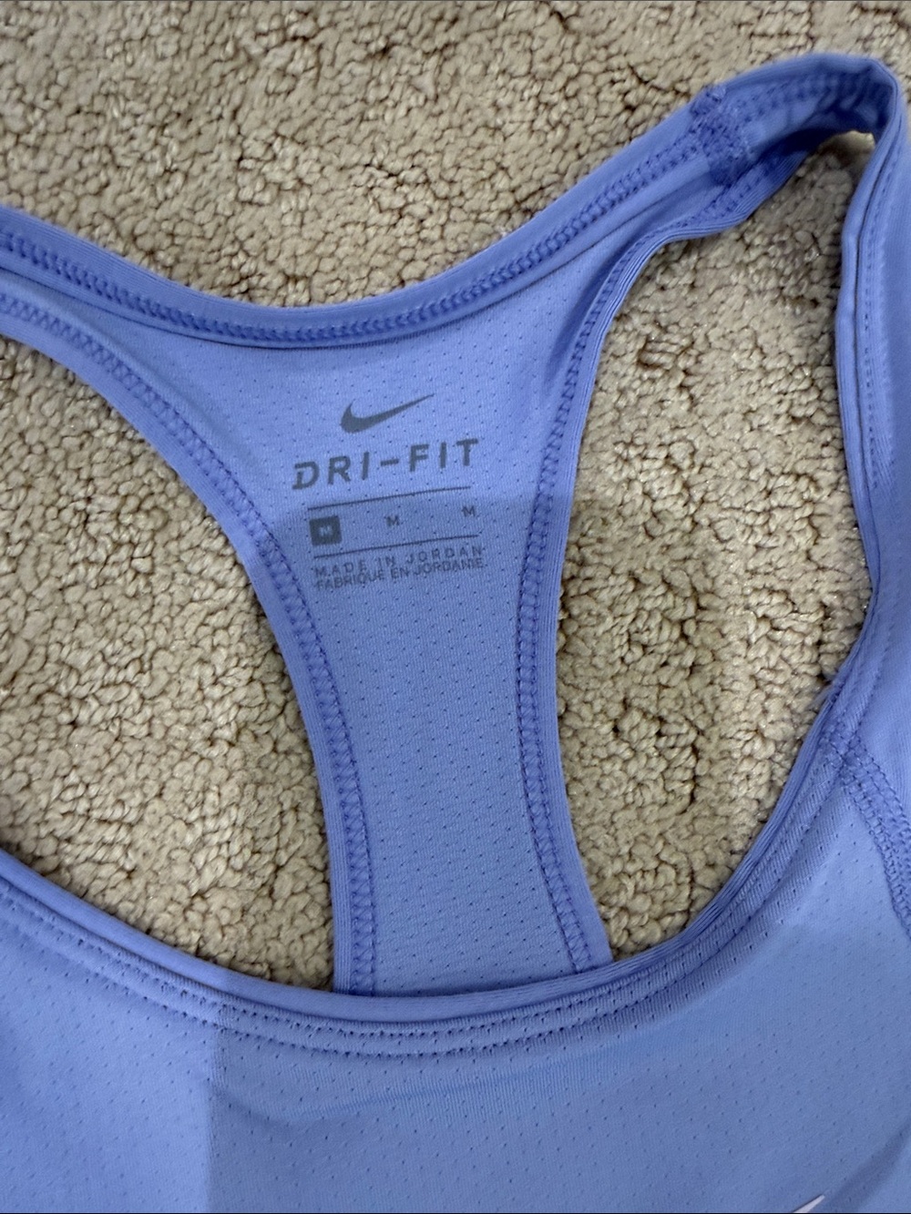 Nike Women’s Tank Tops Trio — Teal, Lavender, Coral - Picture 3 of 4